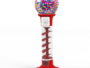 Tower with chewing gum 3D Model