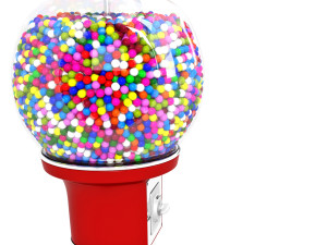 Tower with chewing gum 3D Model