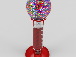 Tower with chewing gum 3D Model