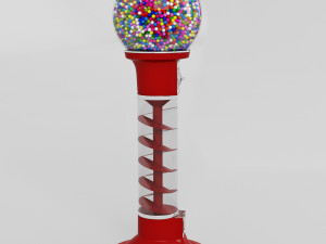 Tower with chewing gum 3D Model