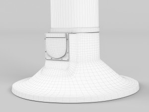 Tower with chewing gum 3D Model