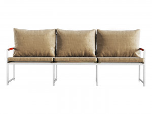 Sofa Harbor Breeze 3 Seat Lounge Outdoor Modello 3D