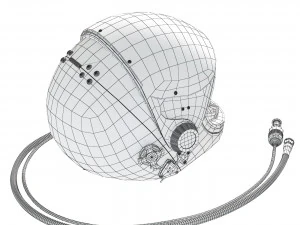 NASA helmet 3D Model