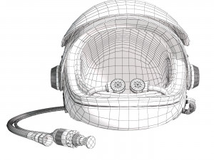 NASA helmet 3D Model