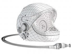 NASA helmet 3D Model