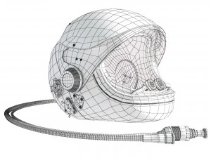 NASA helmet 3D Model