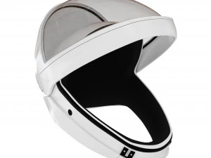 SpaceX Helmet 3D Model