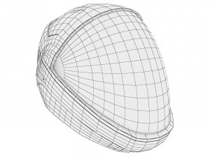 SpaceX Helmet 3D Model