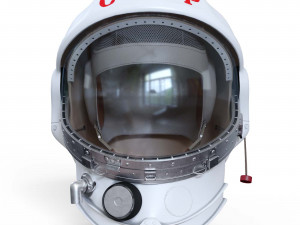 Soviet cosmonaut helmet Modello 3D