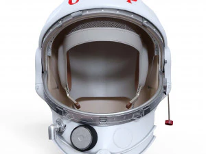 Soviet cosmonaut helmet 3D Model