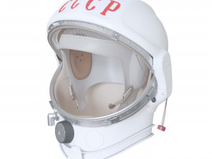 Soviet cosmonaut helmet Model 3D