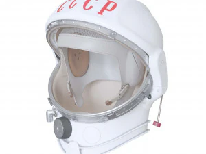 Soviet cosmonaut helmet 3D Model