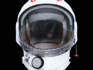 Soviet cosmonaut helmet Model 3D