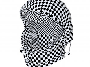 Soviet cosmonaut helmet Model 3D