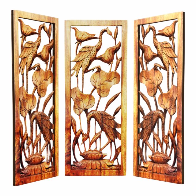 Wood panel heron 3D मॉडल .c4d .max .obj .3ds .fbx .stl .blend 