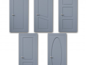 Modern doors 3Dモデル