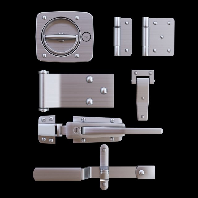 Fittings 3D 模型 .c4d .max .obj .3ds .fbx .stl .blend 