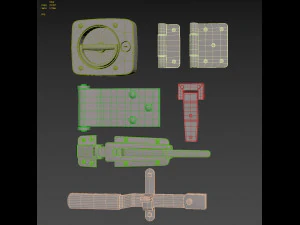 Guarniciones Modelo 3D