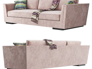 Holly Hunt Flaire Sofa 3D Model