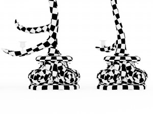 Emblems and horns Modèle 3D