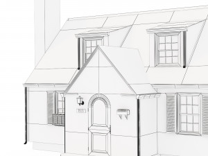 Private house 1 3D-Modell