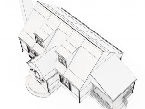Private house 1 3D-Modell