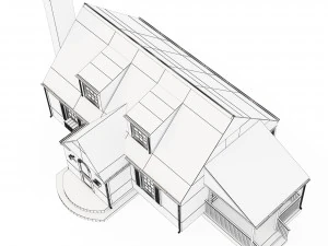 Private house 1 3D Model