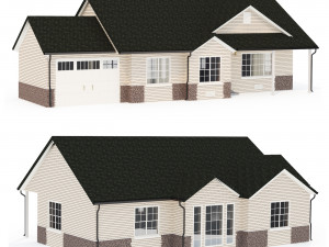 Private house 3 3D 모델