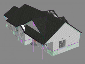 Private house 3 Modello 3D