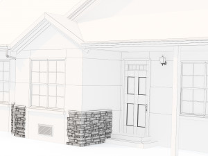 Private house 3 Modello 3D