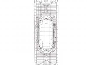 Hoverboard GeoBlade 500 3D Model