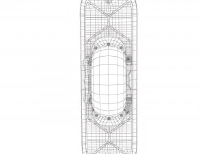 Hoverboard GeoBlade 500 Modelo 3D