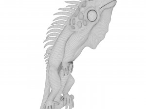 Iguana Modelo 3D
