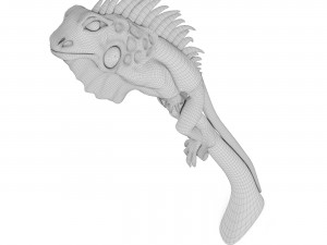 Iguana Modelo 3D