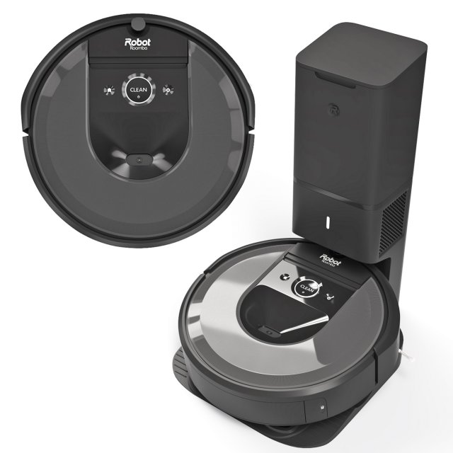 iRobot Roomba I7 Plus Black Robotic Vacuum Cleaner for sale online