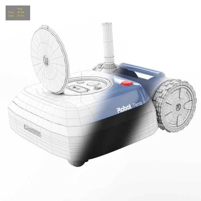 Terra lawn robot top