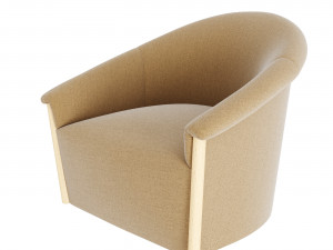Armchair J Robert Scott Vice Versa Lounge 3D Model