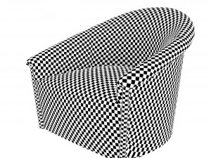 Armchair J Robert Scott Vice Versa Lounge 3D Model