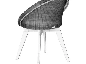 Armchair Jack Janus et Cie 3D Model