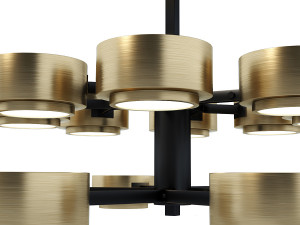 Chandelier Jalen Two Tier Chandelier Modello 3D