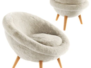 Armchair Grand Oeuf 3D Model
