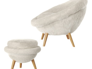 Armchair Grand Oeuf 3D Модель