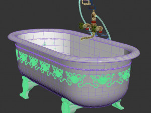 Jennings The Water Monopoly Bath 3D-Modell