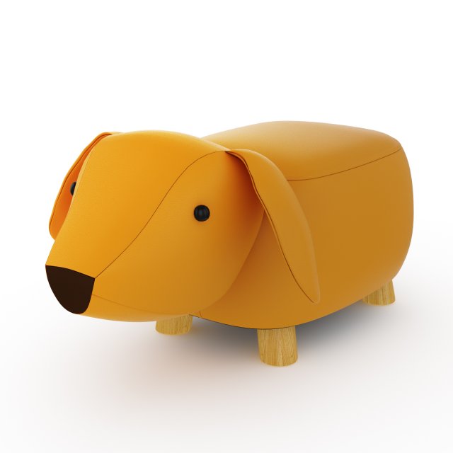 Kids Poof Puppy Rabbit Pig Jiggle Giggle 3D 모델 .c4d .max .obj .3ds .fbx .stl .blend 