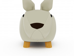 Kids Poof Puppy Rabbit Pig Jiggle Giggle 3D 모델