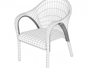 Kannoa dining chair 3D Model