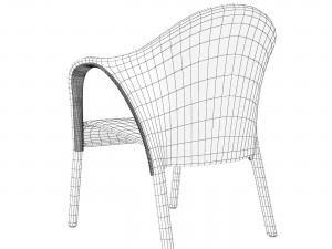 Kannoa dining chair 3D Model
