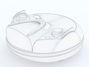 Robot vacuum cleaner Karcher RC 3000 Modelo 3D