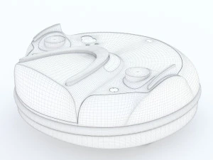 Robot vacuum cleaner Karcher RC 3000 3D Model