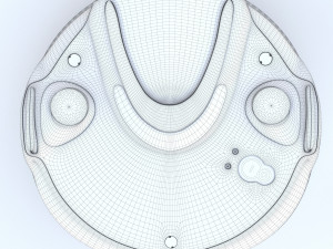 Robot vacuum cleaner Karcher RC 3000 Modelo 3D